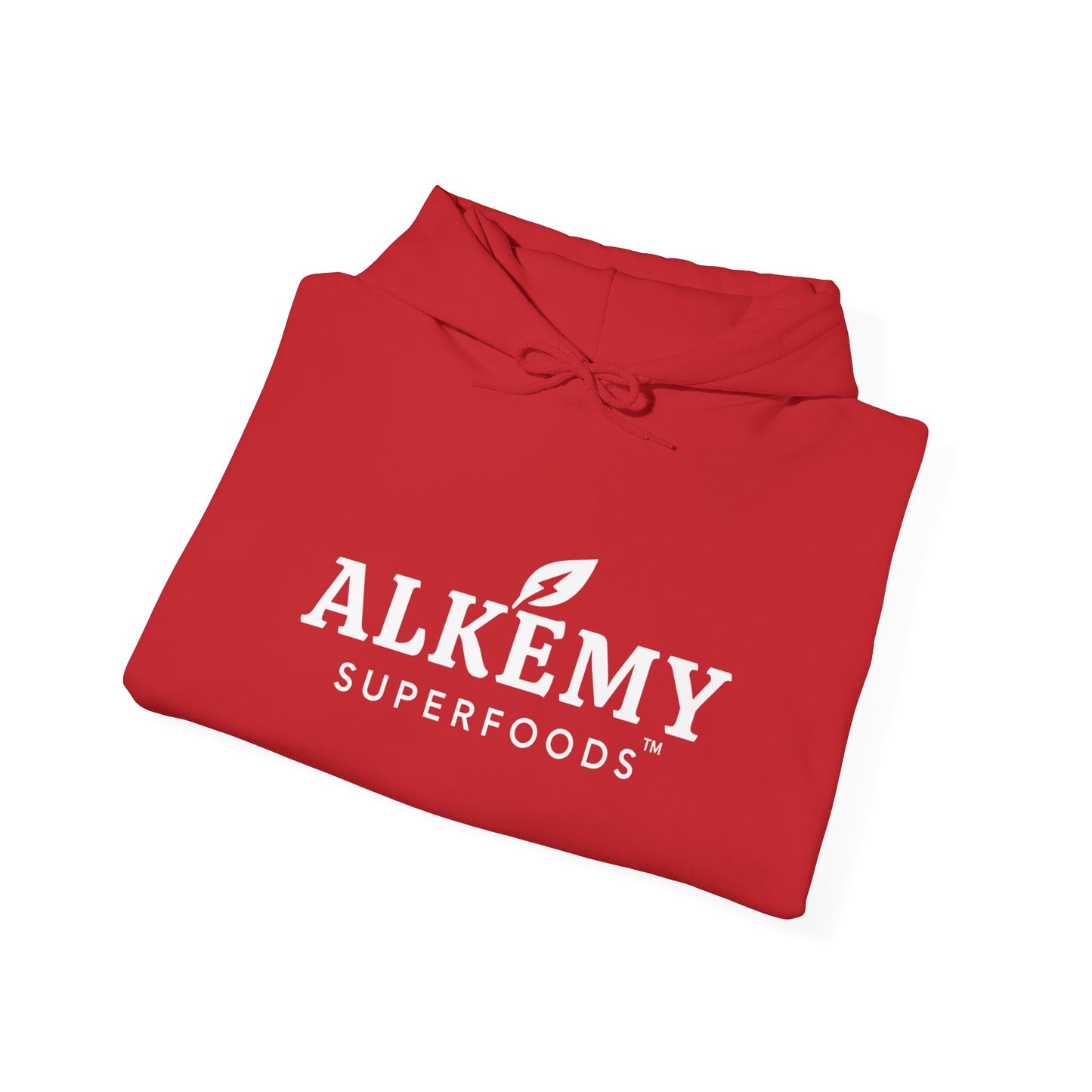Alkemy Superfoods Logo Hoodie — Minimal Natural Wellness Pullover