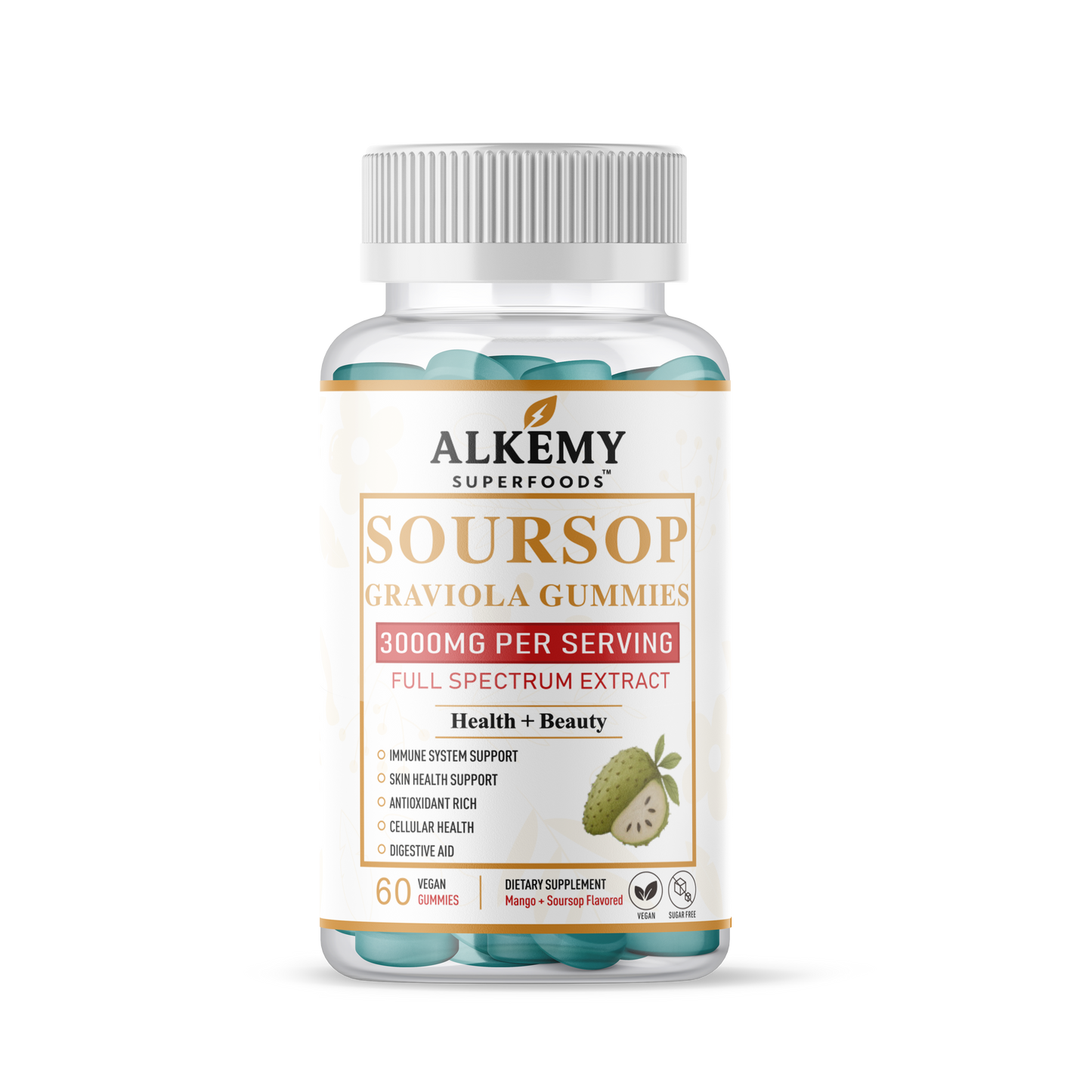 Organic Soursop Gummies