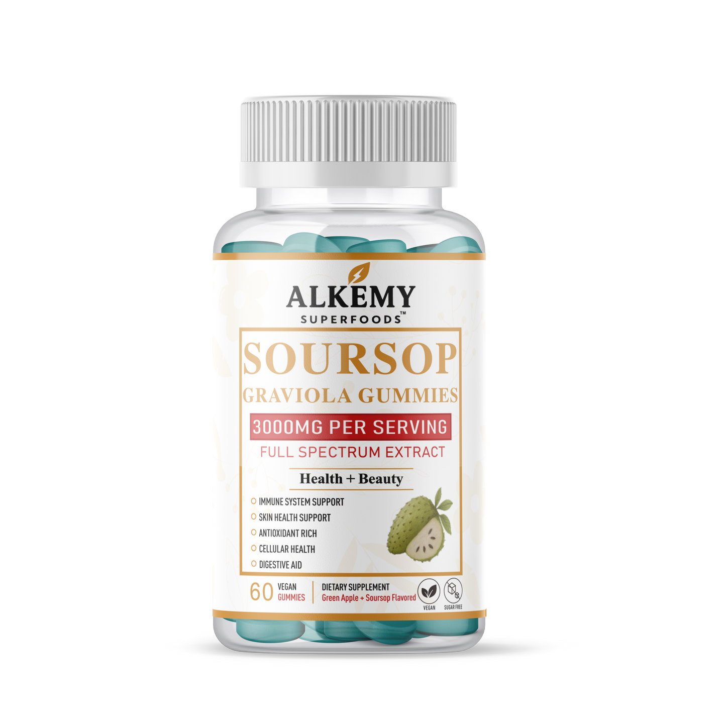 Organic Soursop Gummies
