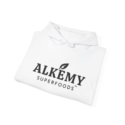 Alkemy Superfoods Logo Hoodie — Minimal Natural Wellness Pullover