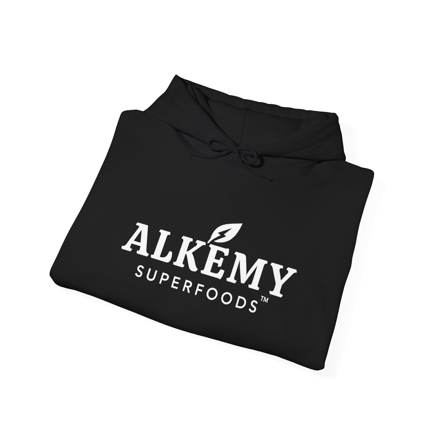 Alkemy Superfoods Logo Hoodie — Minimal Natural Wellness Pullover