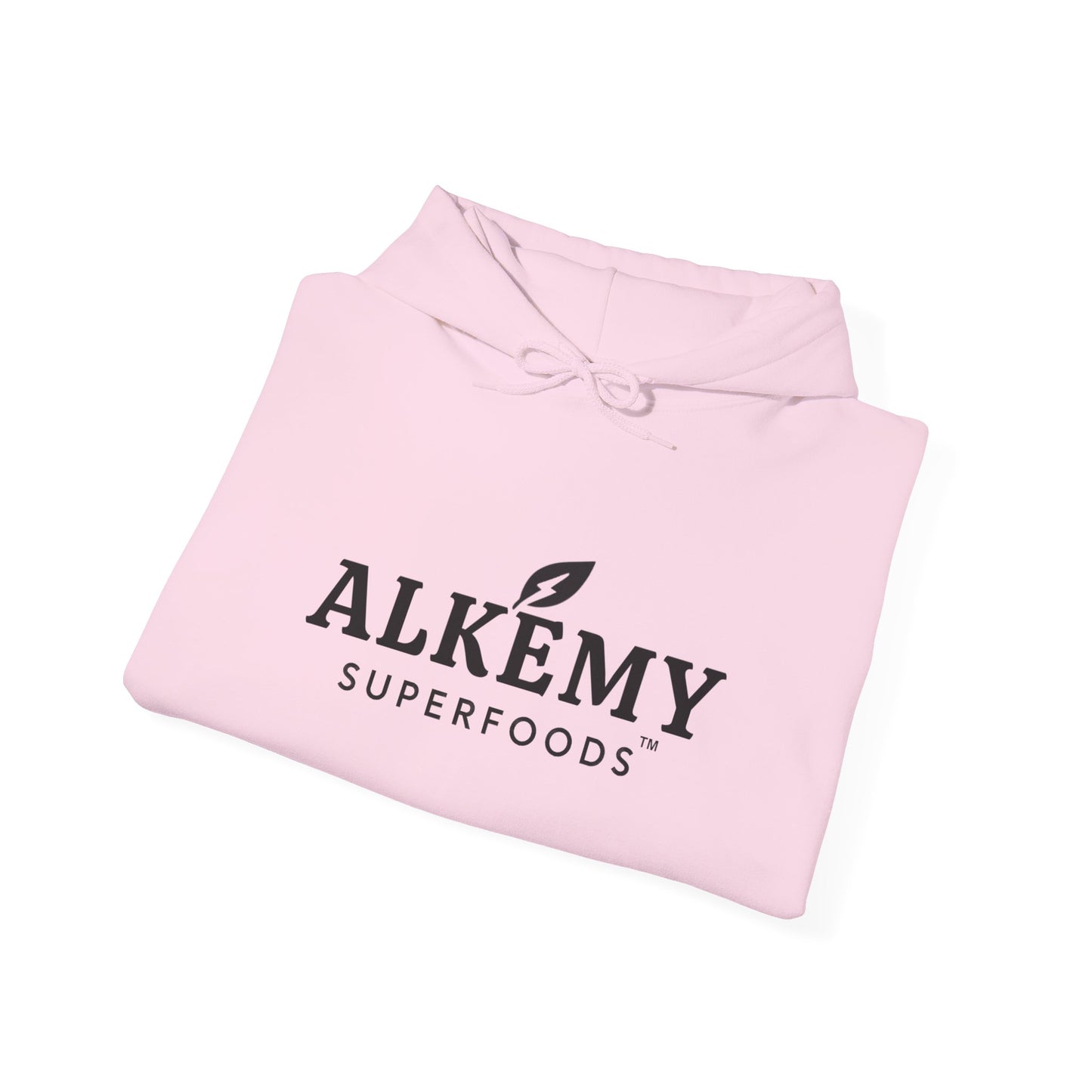 Alkemy Superfoods Logo Hoodie — Minimal Natural Wellness Pullover