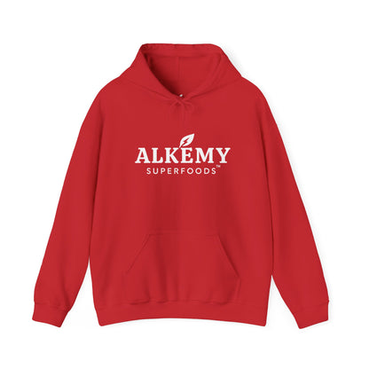 Alkemy Superfoods Logo Hoodie — Minimal Natural Wellness Pullover