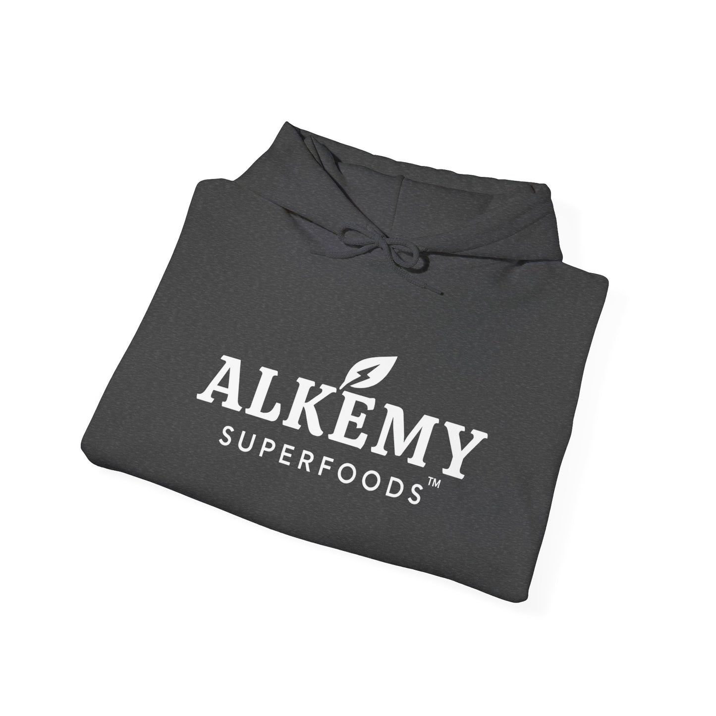 Alkemy Superfoods Logo Hoodie — Minimal Natural Wellness Pullover