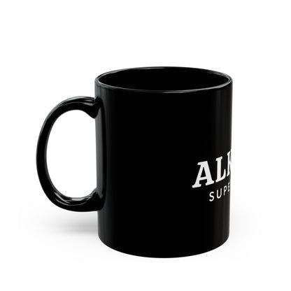 Alkemy Superfoods – Black Ceramic Mug – 11oz & 15oz Cup