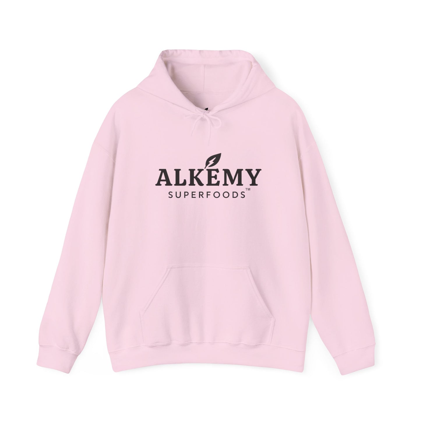 Alkemy Superfoods Logo Hoodie — Minimal Natural Wellness Pullover