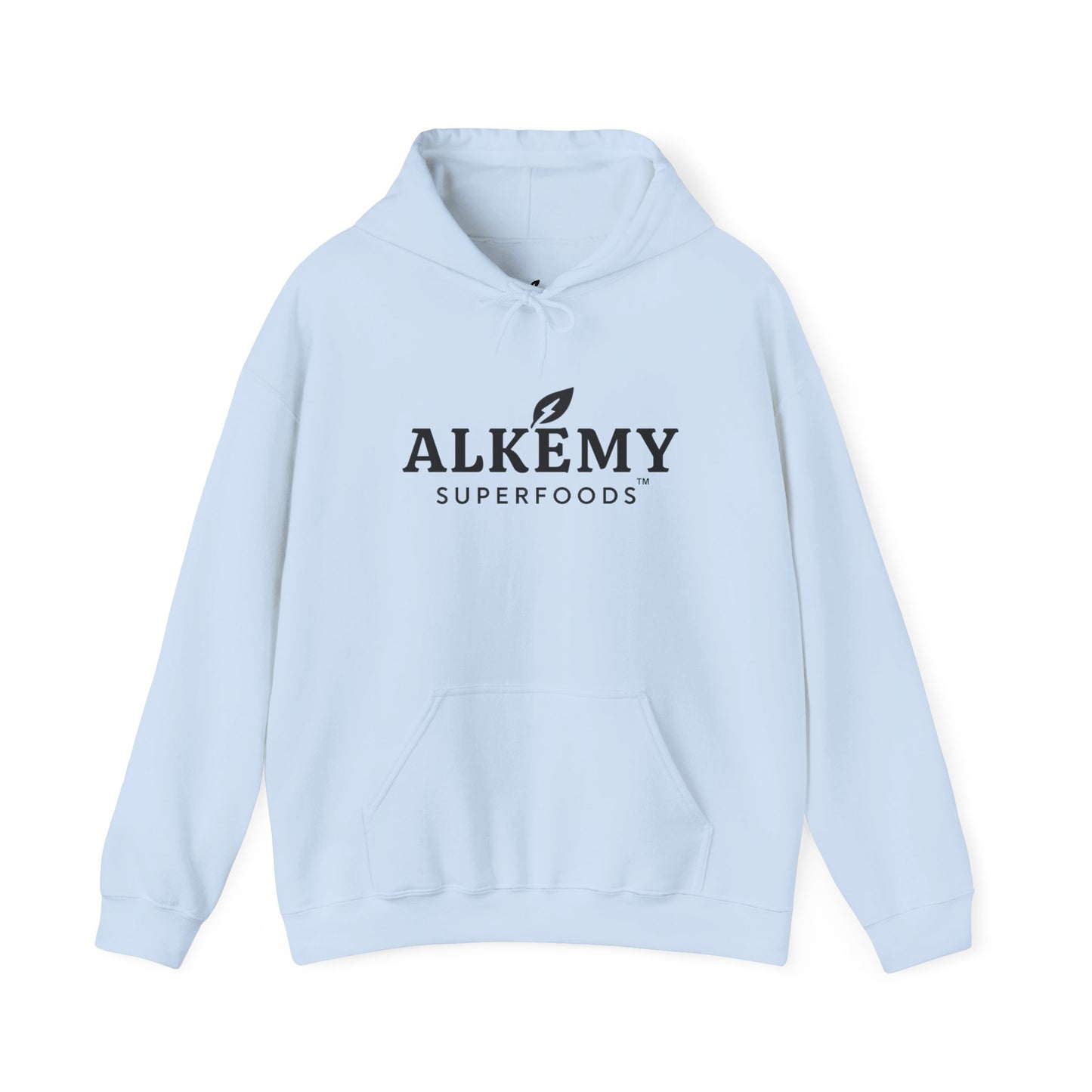 Alkemy Superfoods Logo Hoodie — Minimal Natural Wellness Pullover