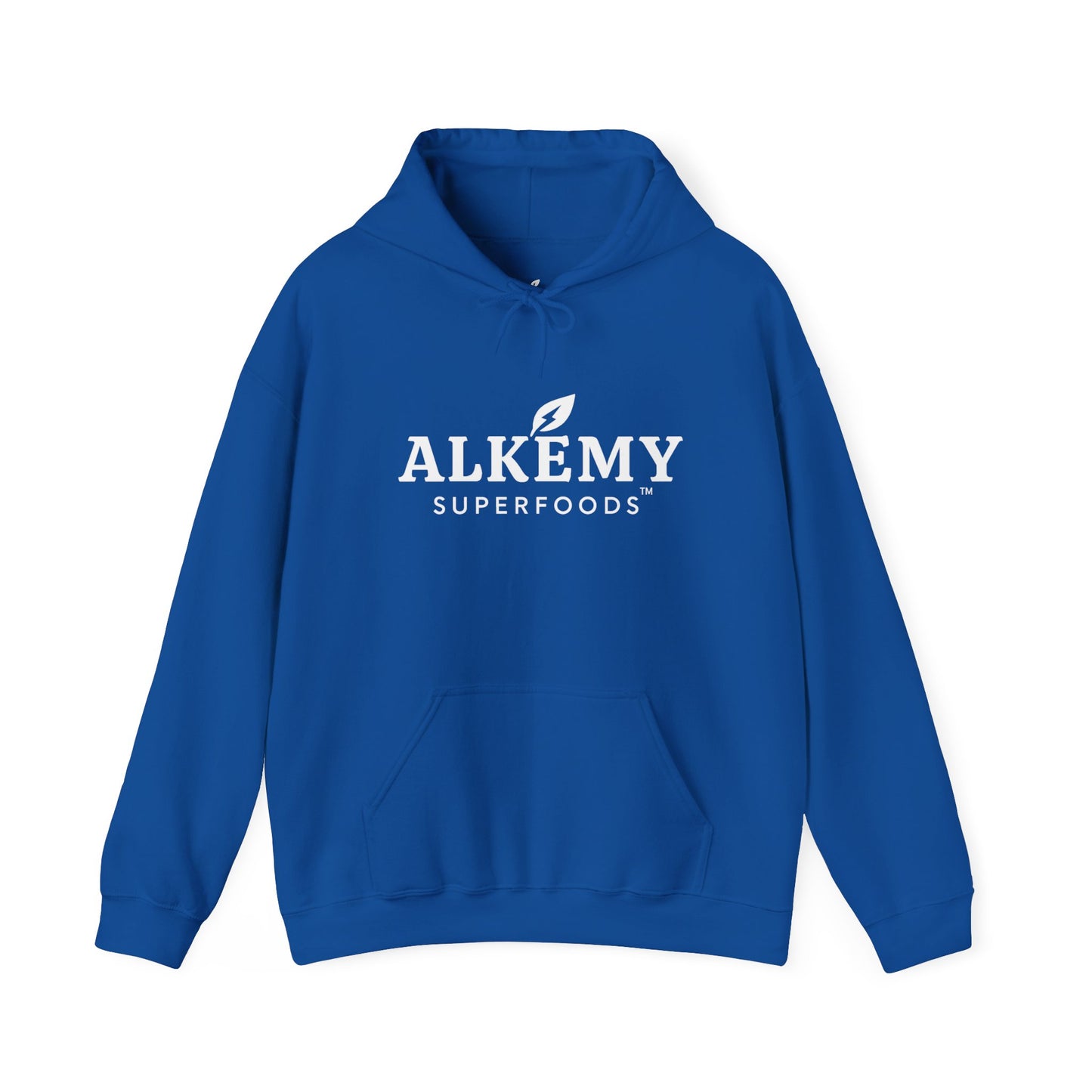 Alkemy Superfoods Logo Hoodie — Minimal Natural Wellness Pullover