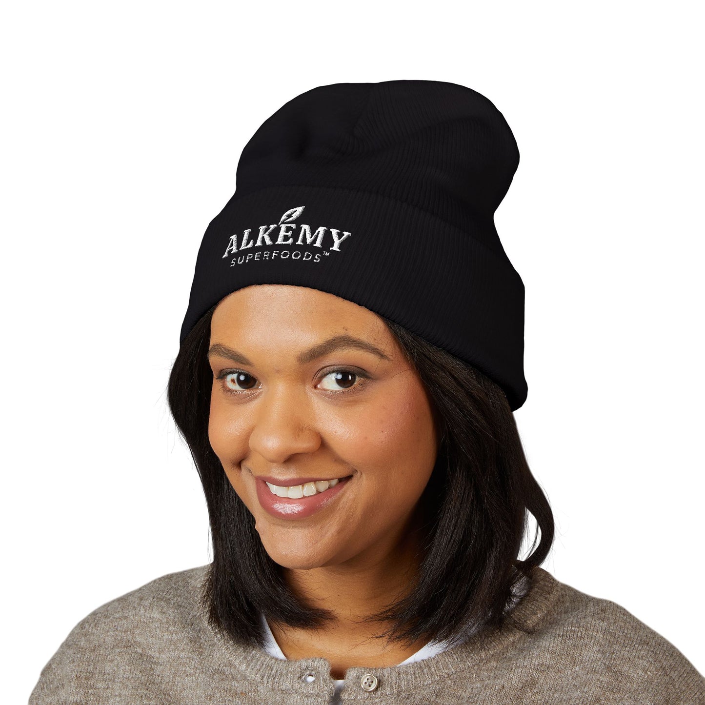 Alkemy Superfoods Classic Embroidered Beanie