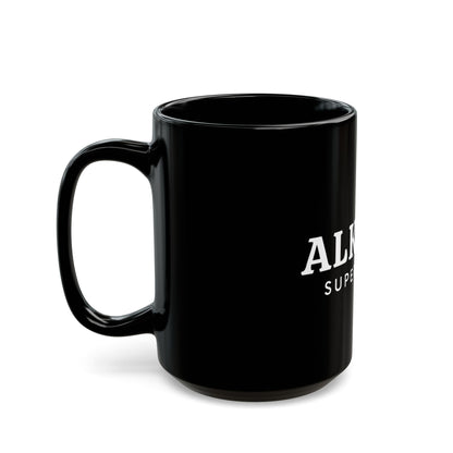 Alkemy Superfoods – Black Ceramic Mug – 11oz & 15oz Cup