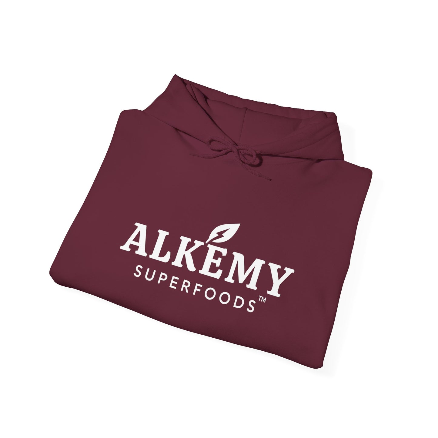 Alkemy Superfoods Logo Hoodie — Minimal Natural Wellness Pullover