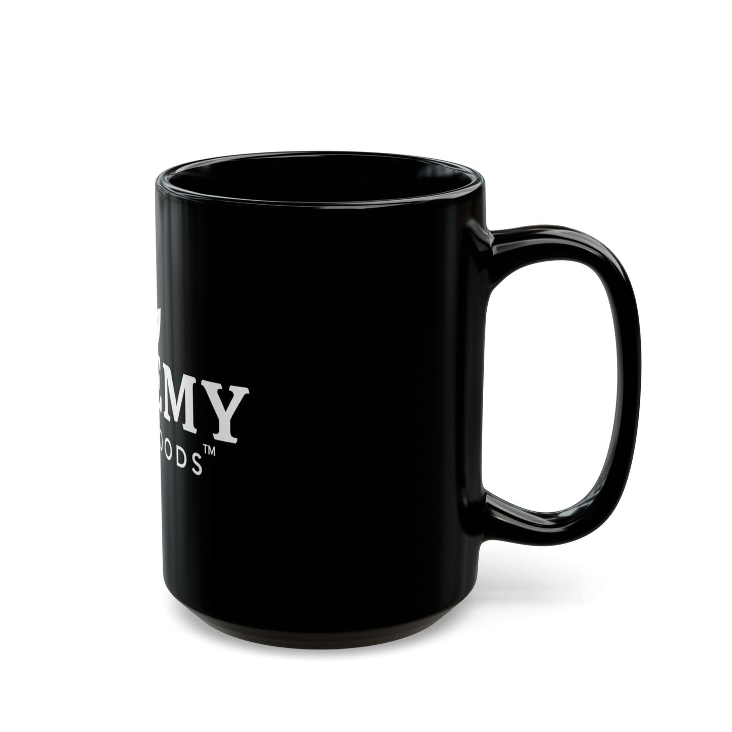 Alkemy Superfoods – Black Ceramic Mug – 11oz & 15oz Cup