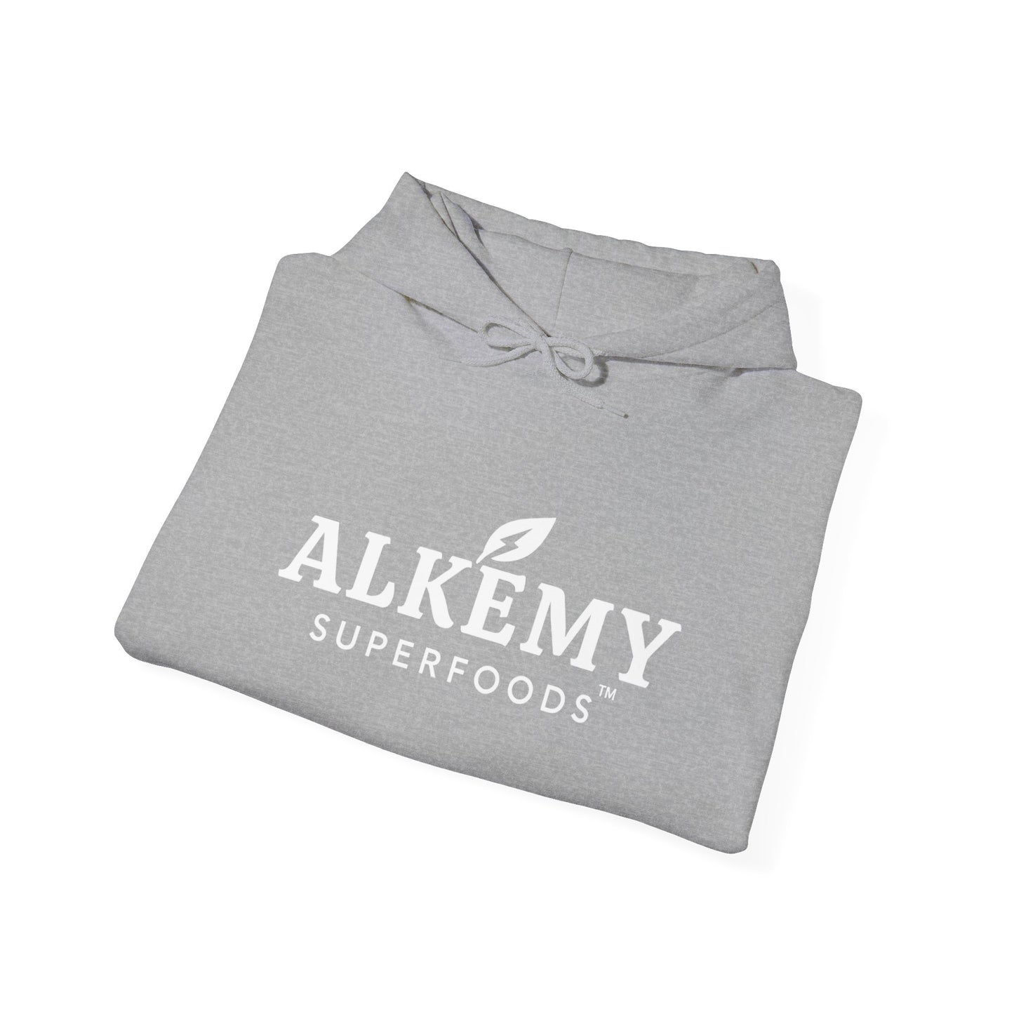 Alkemy Superfoods Logo Hoodie — Minimal Natural Wellness Pullover