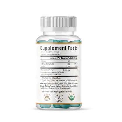 Organic Soursop Gummies