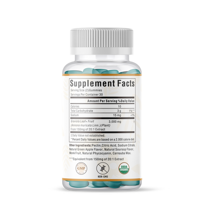 Organic Soursop Gummies