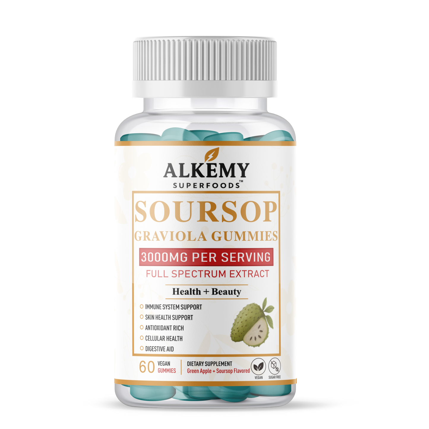 Organic Soursop Gummies
